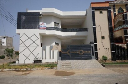 7 Marla Double Unit Corner House For Sale In National Town