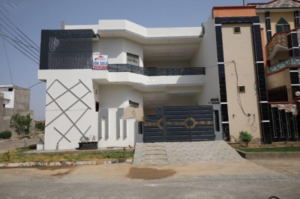 7 Marla Double Unit Corner House For Sale In National Town